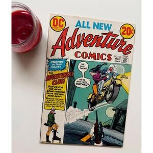 Adventure Comics #426 (1973): Adventurers' Club, Vigilante, Vintage comic book